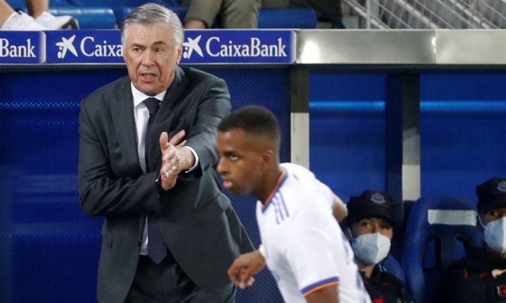 Carlo Ancelotti i Rodrygo