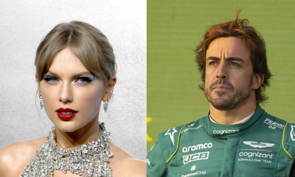 Taylor Swift i Fernando Alonso