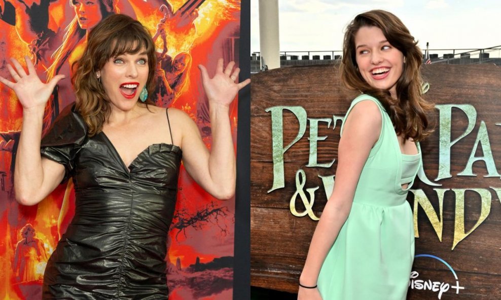 Milla Jovovich i Ever Anderson