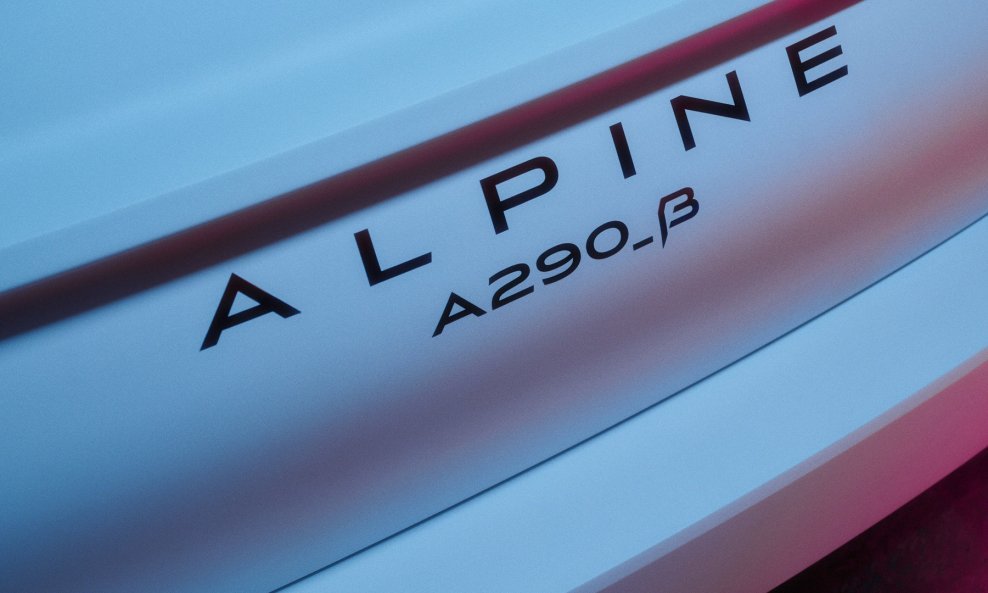 Alpine A290_β showcar će najaviti novi električni gradski sportski automobil