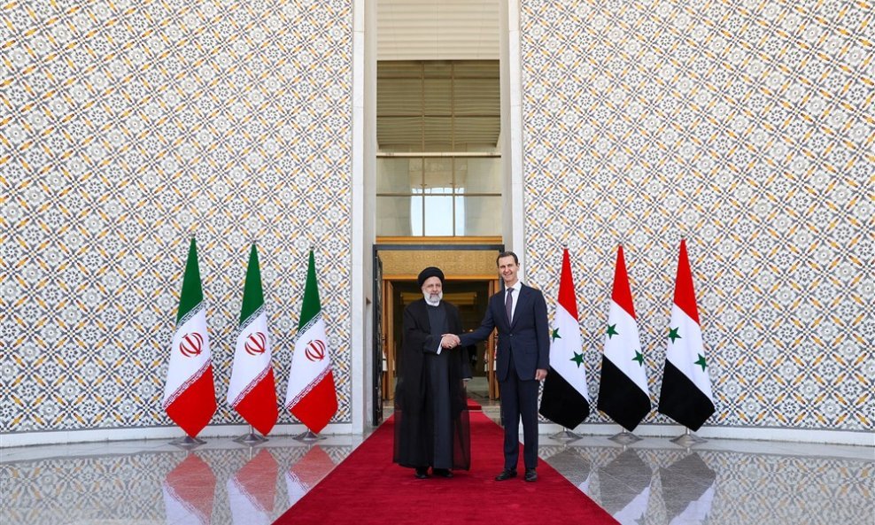 Ebrahim Raisi i Bašar al-Asad