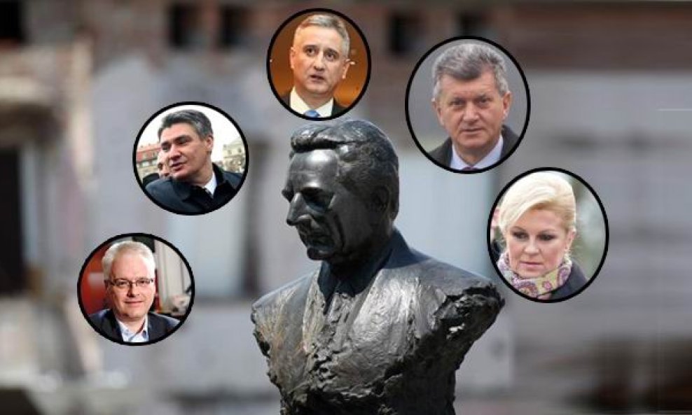 spojka franjo tuđman ivo josipović tomislav karamarko kolinda grabar kitarović milan kujundžić zoran milanović