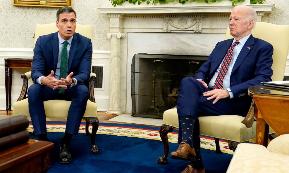 Pedro Sanchez i Joe Biden