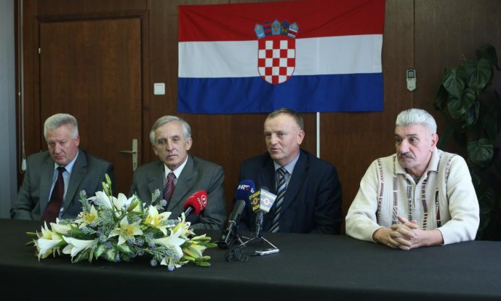 Pavao Miljavac, Ivan Tolj, Marinko Kresić i Davor Domazet Lošo
