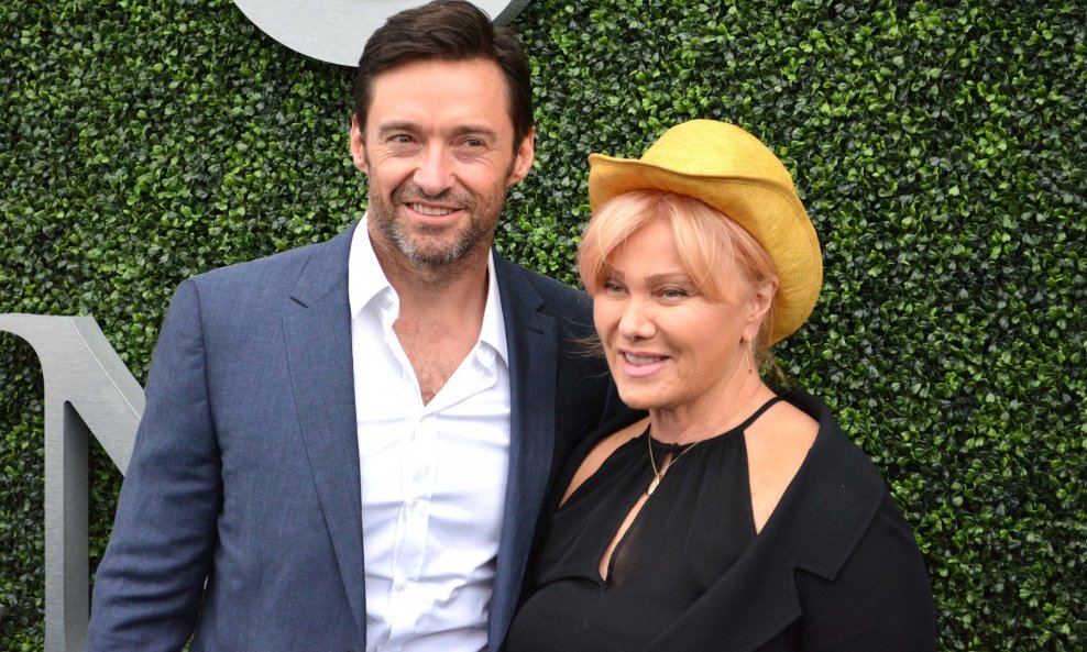Hugh Jackman sa suprugom Deborra