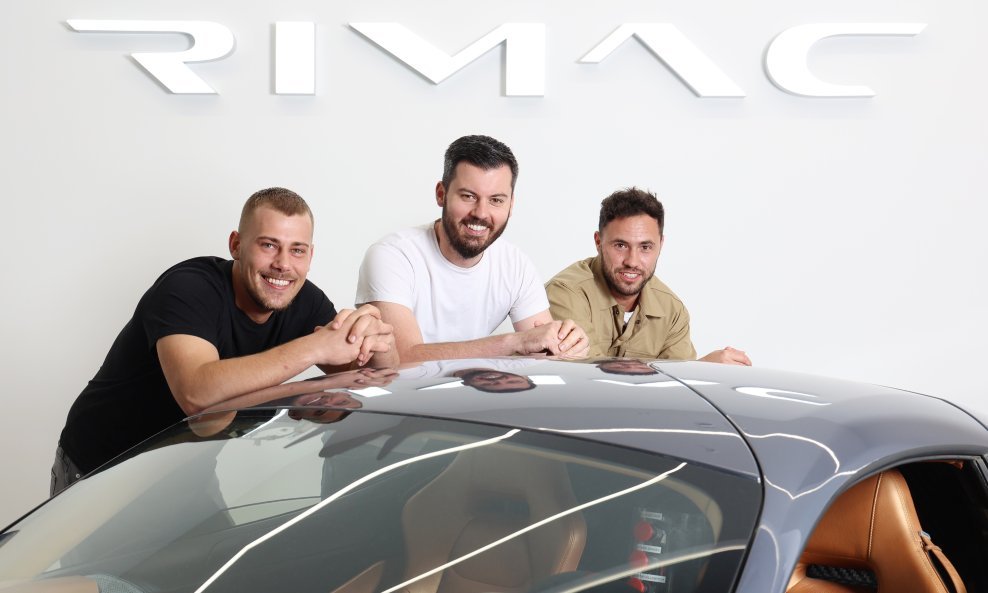 David Dravinec, Mate Rimac i Sandro Mur