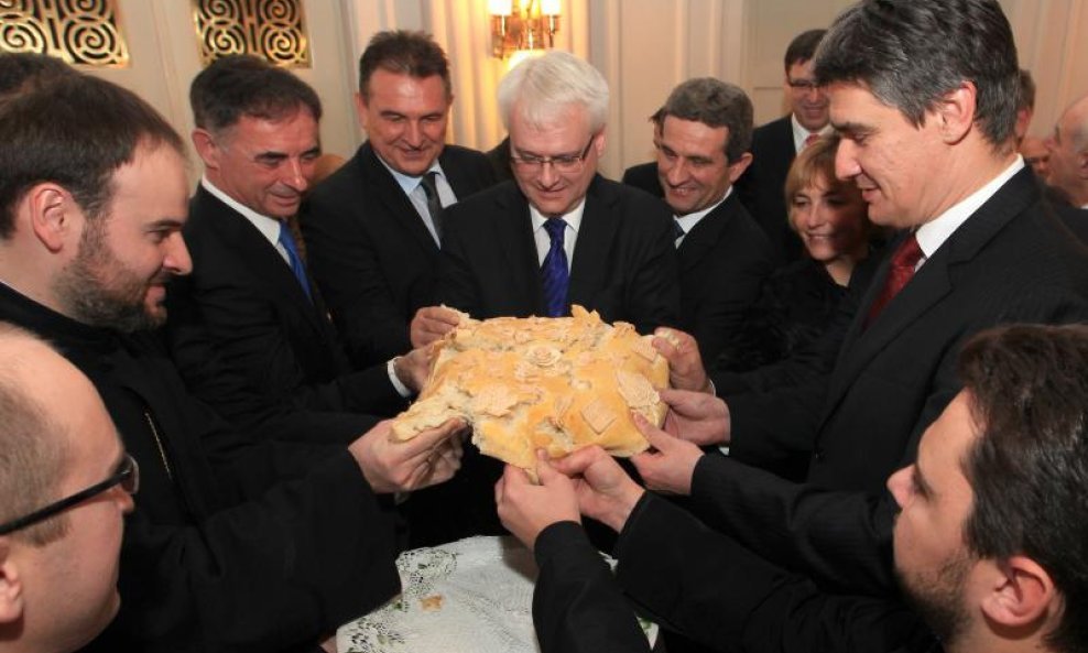 Pravoslavni Božić, Milanović, Josipović, Šprem, Pupovac