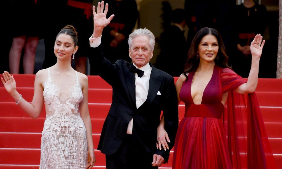 Michael Douglas, Carys Zeta Douglas i Catherine Zeta-Jones