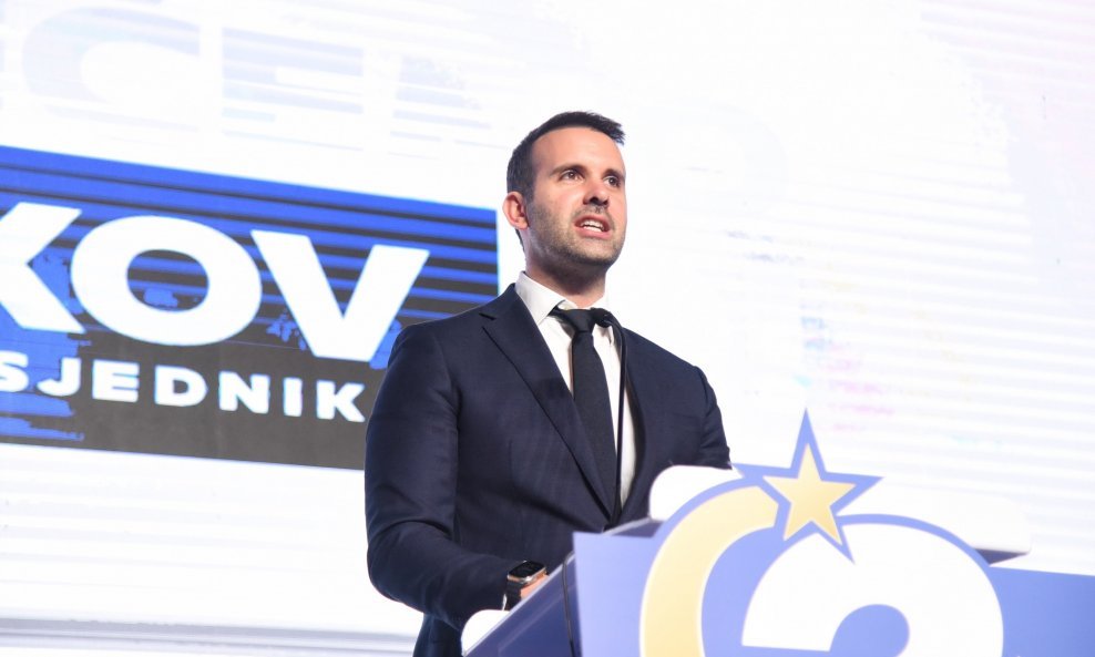 Milojko Spajić, čelnik stranke Pokret Europa sad