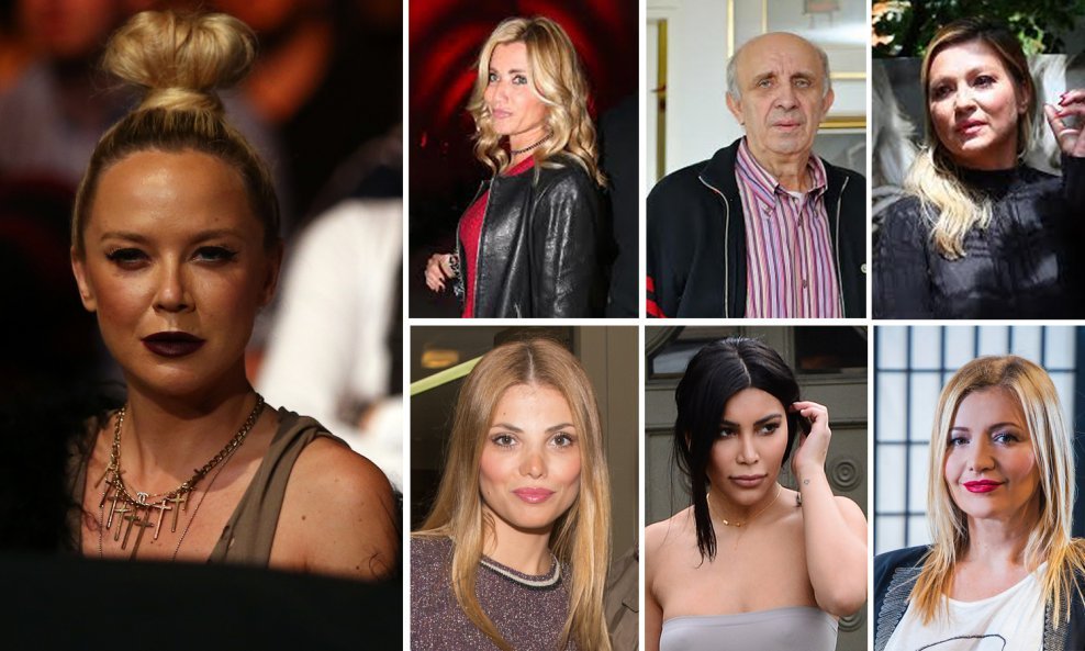 Maja Šuput, Vanja Horvat, Miroslav Lilić, Nina Badrić, Lejla Filipović, Kim Kardashian, Snježana Mehun