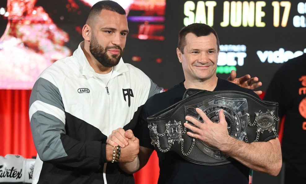 Mirko Cro Cop' Filipović bio je počasni gost na pressici uoči borbe Plazibata i Osara