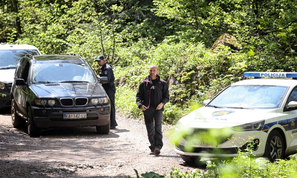 Mjesto pada zrakoplova kod Male Kapele