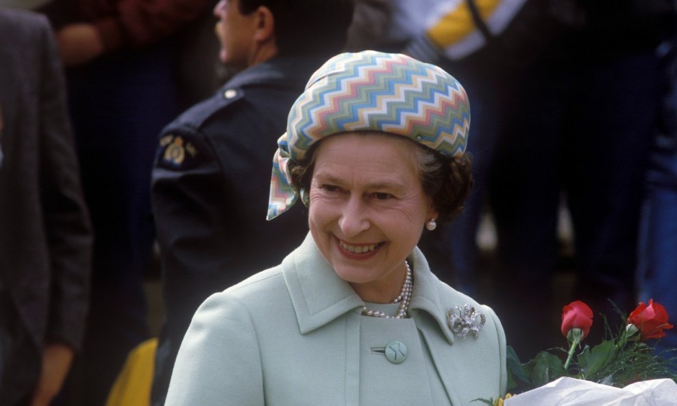 Kraljica Elizabeta II. za vrijeme posjete SAD-u