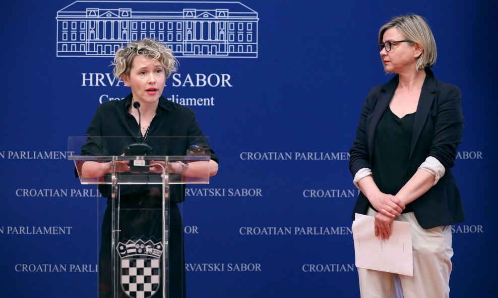 Ivana Kekin i Sandra Benčić