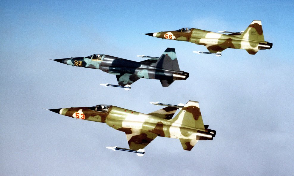 F-5E je često imitirao sovjetski MiG-21