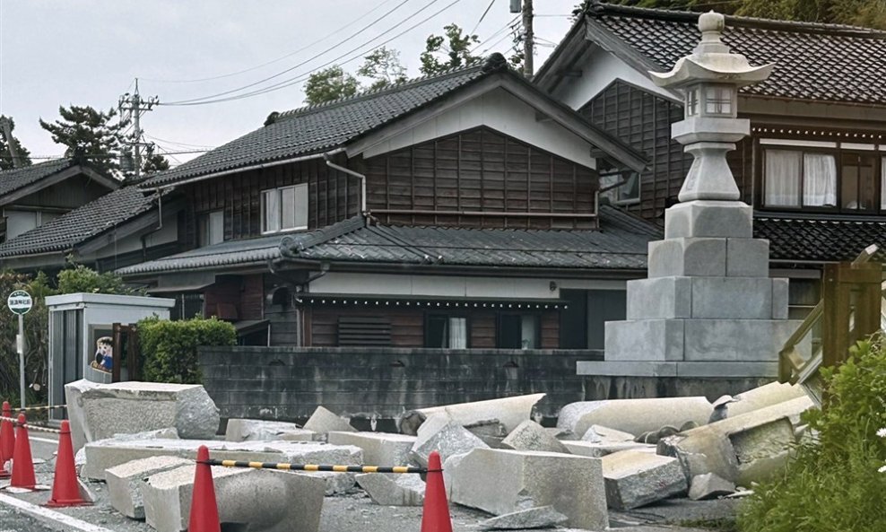 Japan, potres, ilustracija