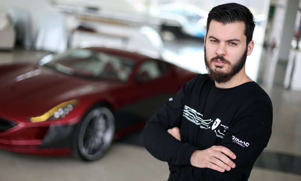 Mate Rimac, vlasnik tvrtke Rimac Automobili