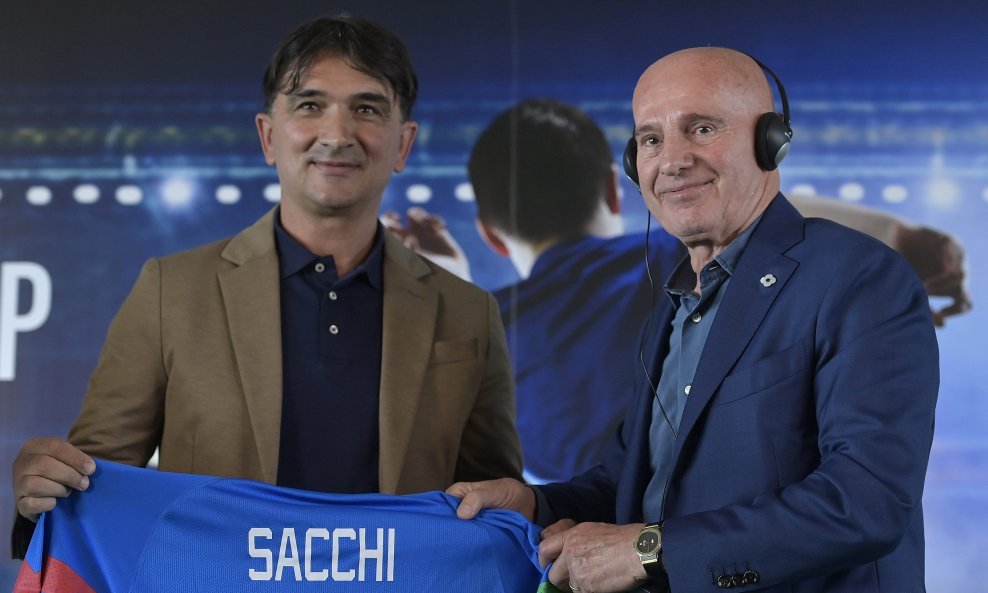 Zlatko Dalić i Arrigo Sacchi