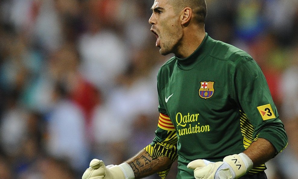 El Clasico 8 Victor Valdes