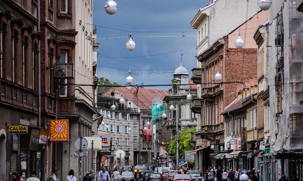 Oblačno vrijeme u Zagrebu