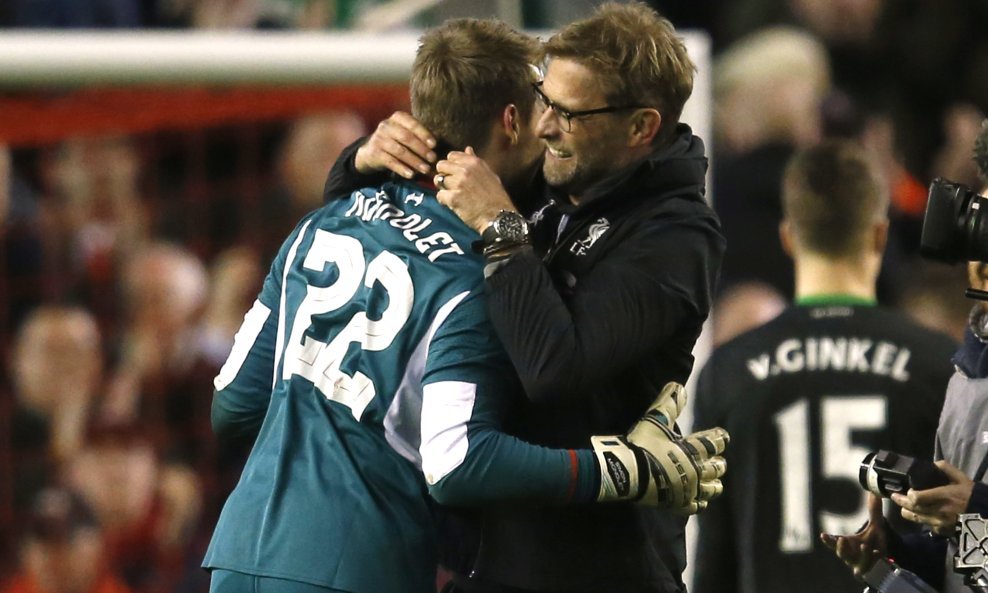 Jürgen Klopp Simon Mignolet Liverpool