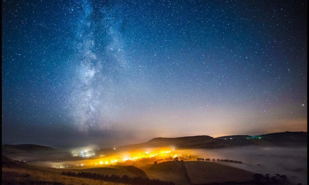 Pogled na galaksiju Mliječni put