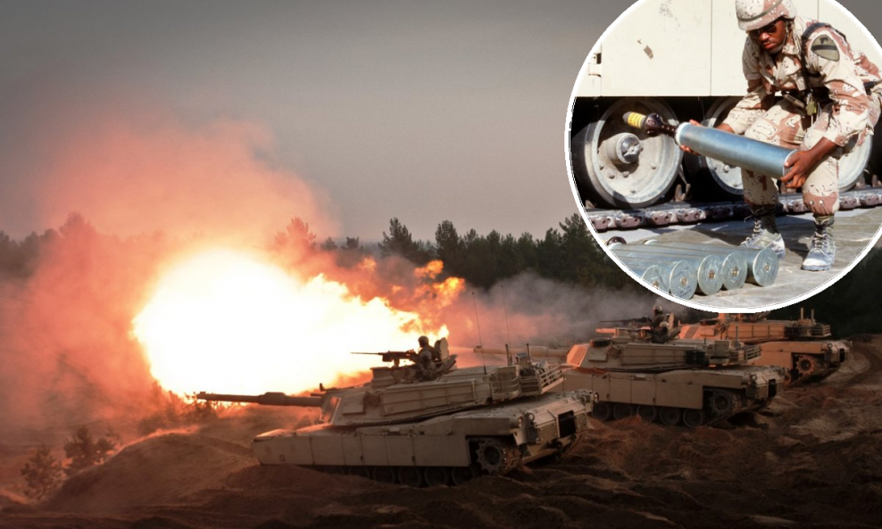 Tenkovi Abrams/Tenkovske granate s osiromašenim uranom