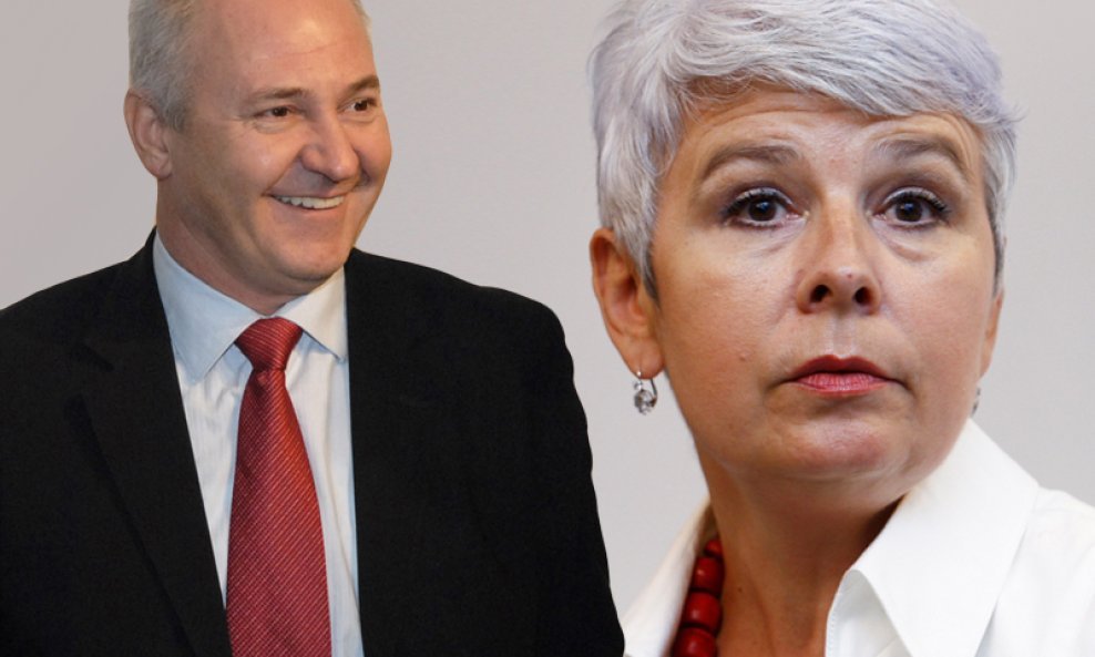 Ivo Čović i Jadranka Kosor