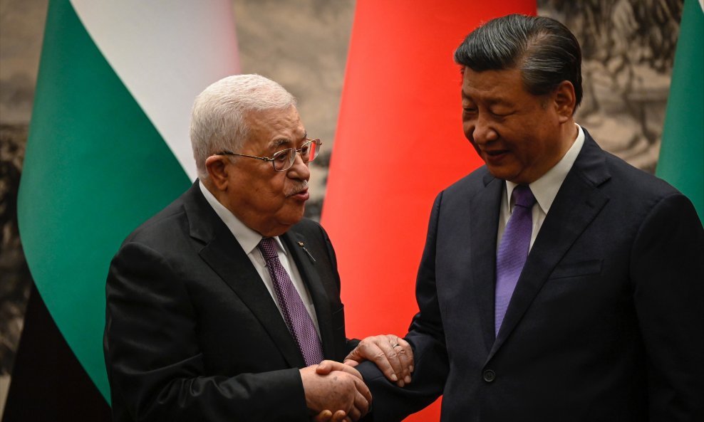 Mahmud Abas i Xi Jinping