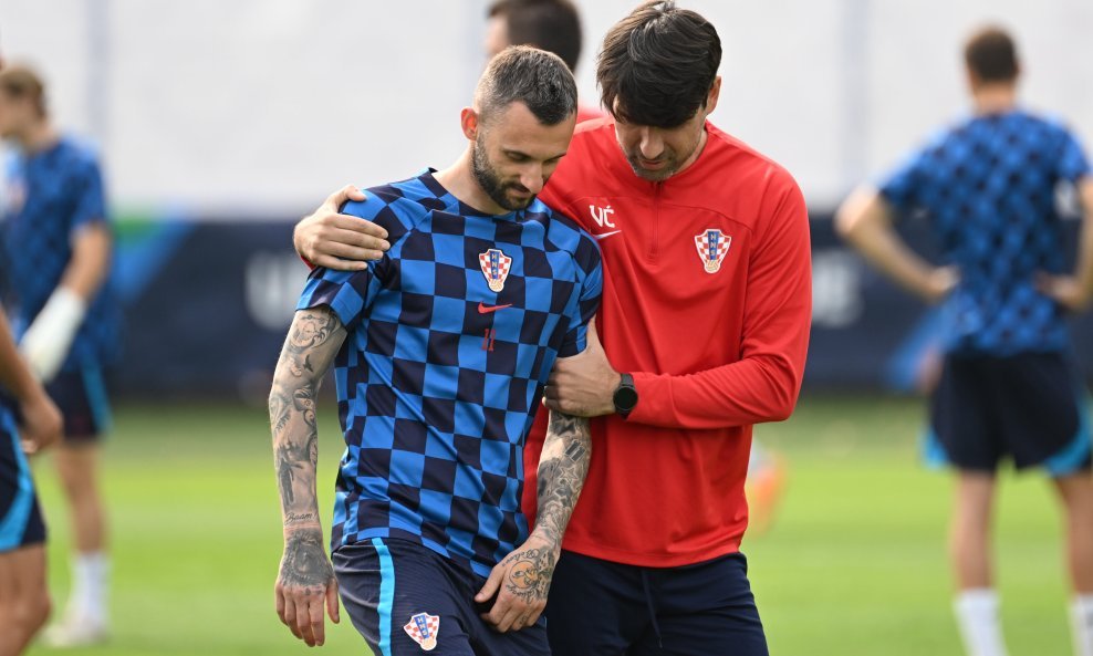 Marcelo Brozović i Vedran Ćorluka