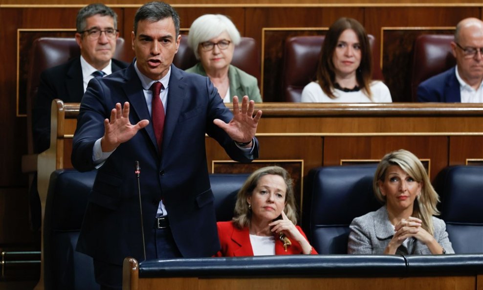 Pedro Sanchez, premijer Španjolske u Parlamentu