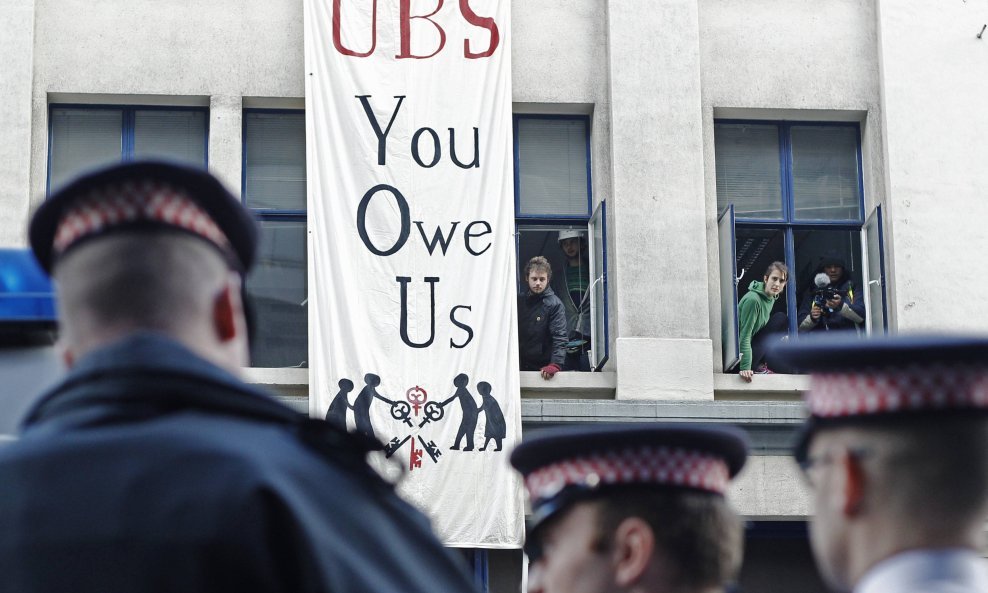 ubs occupy london