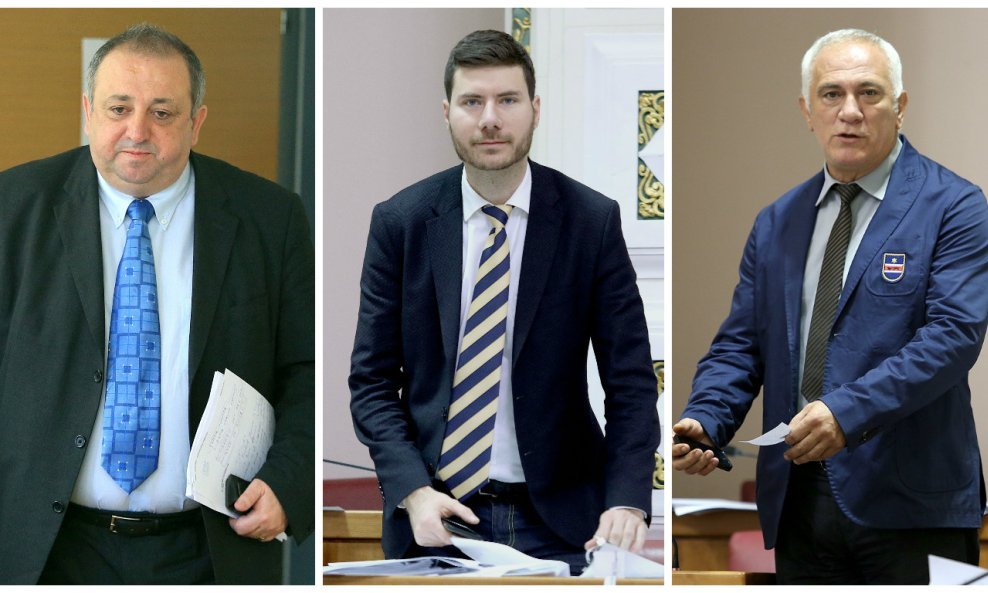 Dinko Burić, Ivan Pernar, Boro Grubišić