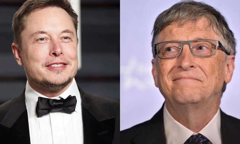 Elon Musk i Bill Gates