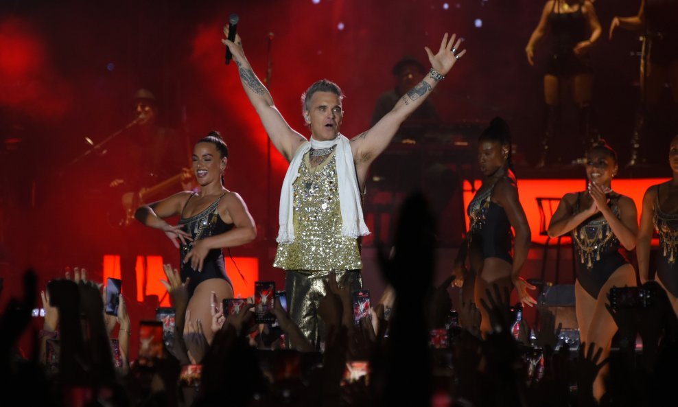 Robbie Williams u pulskoj Areni