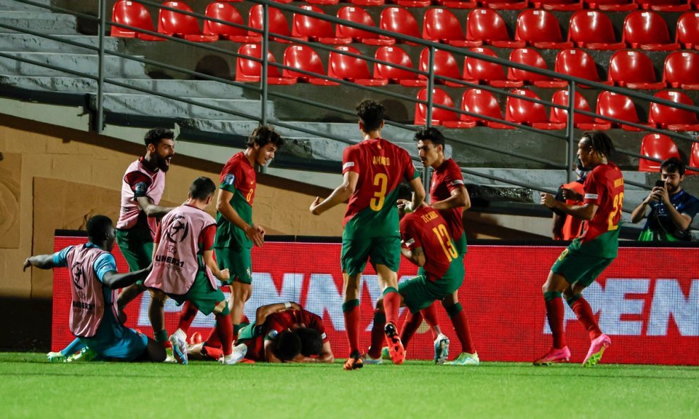Slavlje U21 portugalske nogometne reprezentacije