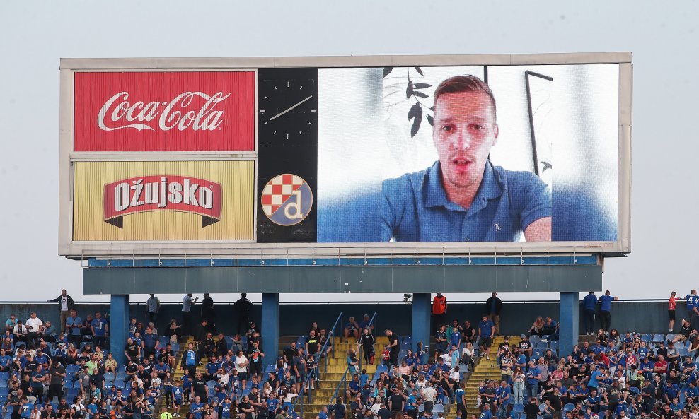 Mislav Oršić čestitao je Dinamu naslov prvaka putem video poruke