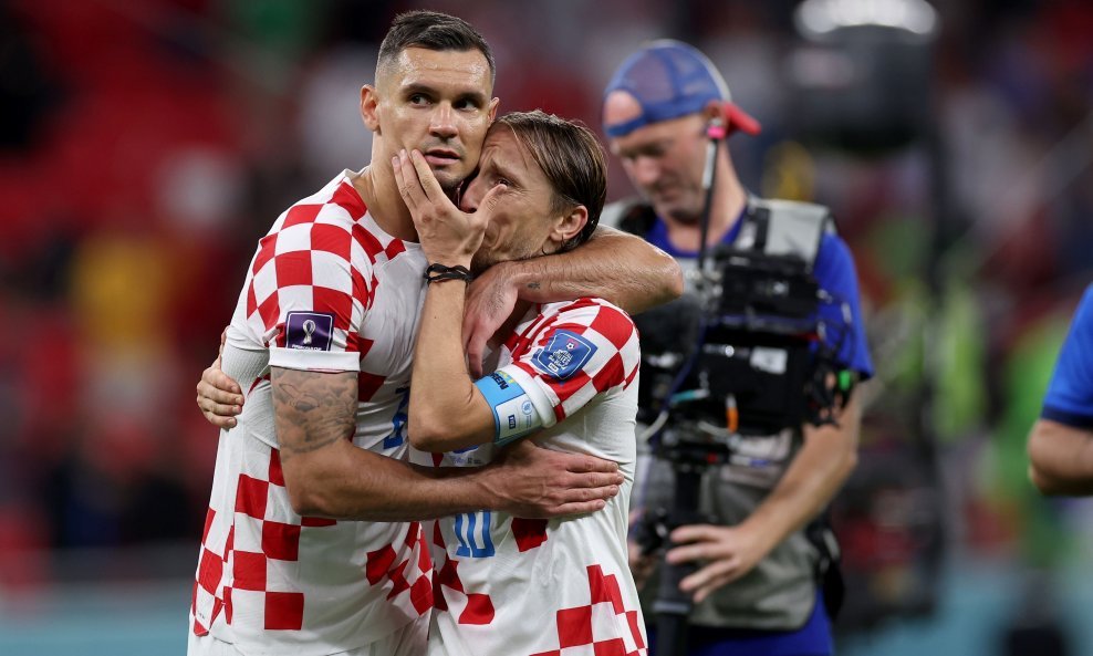 Dejan Lovren i Luka Modrić