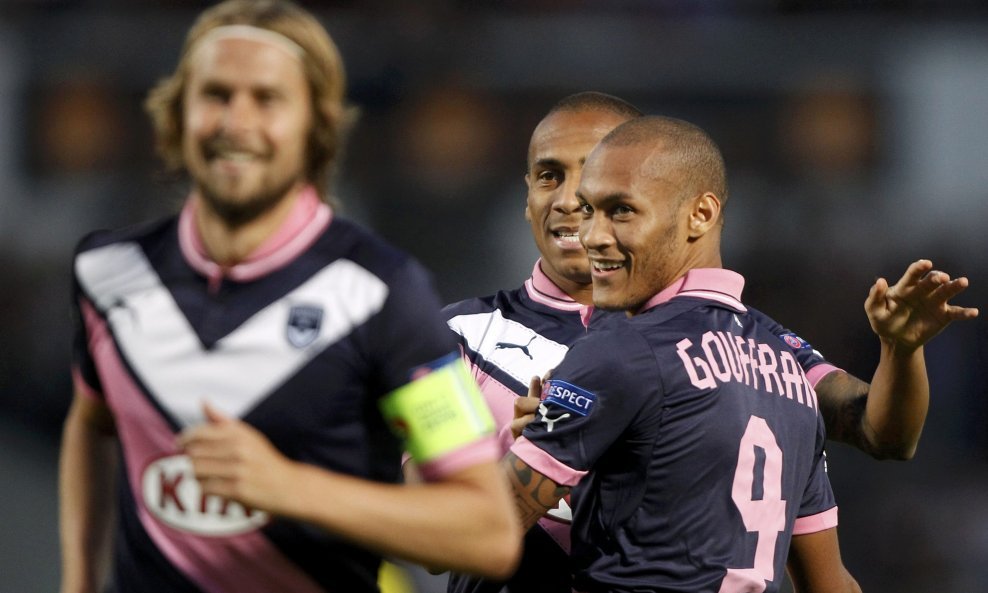 Girondins Bordeaux 2012 Yoan Gouffran Jussie Jaroslav Plasil