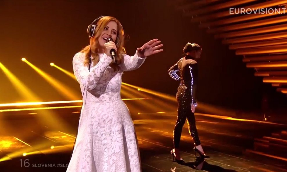 Slovenska predstavnica na Eurosongu