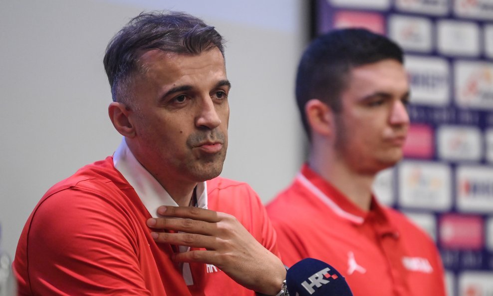 Josip Sesar i Danko Branković tijekom press konferencije, 5.7.2023.