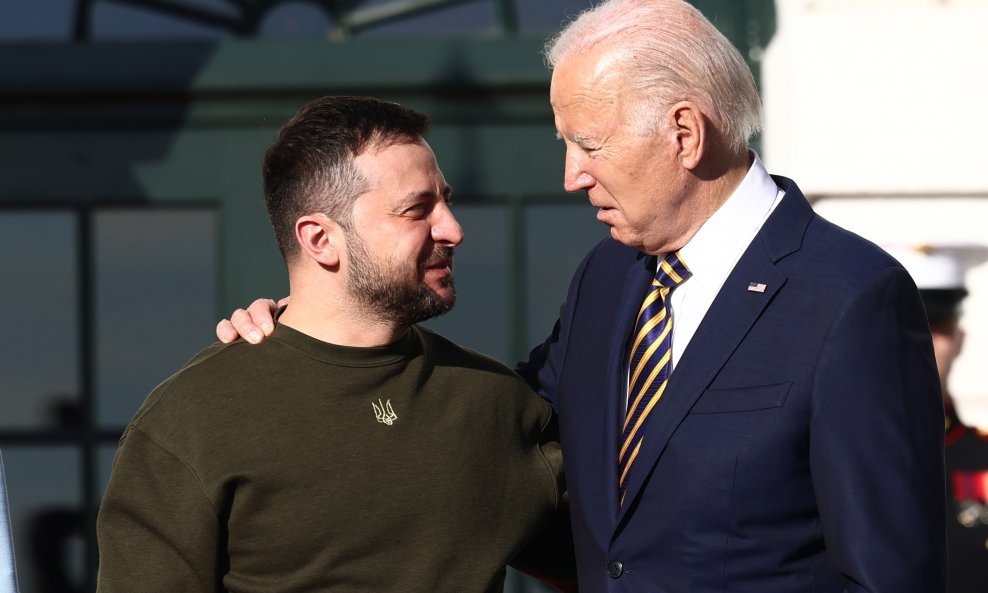 Volodimir Zelenski i Joe Biden
