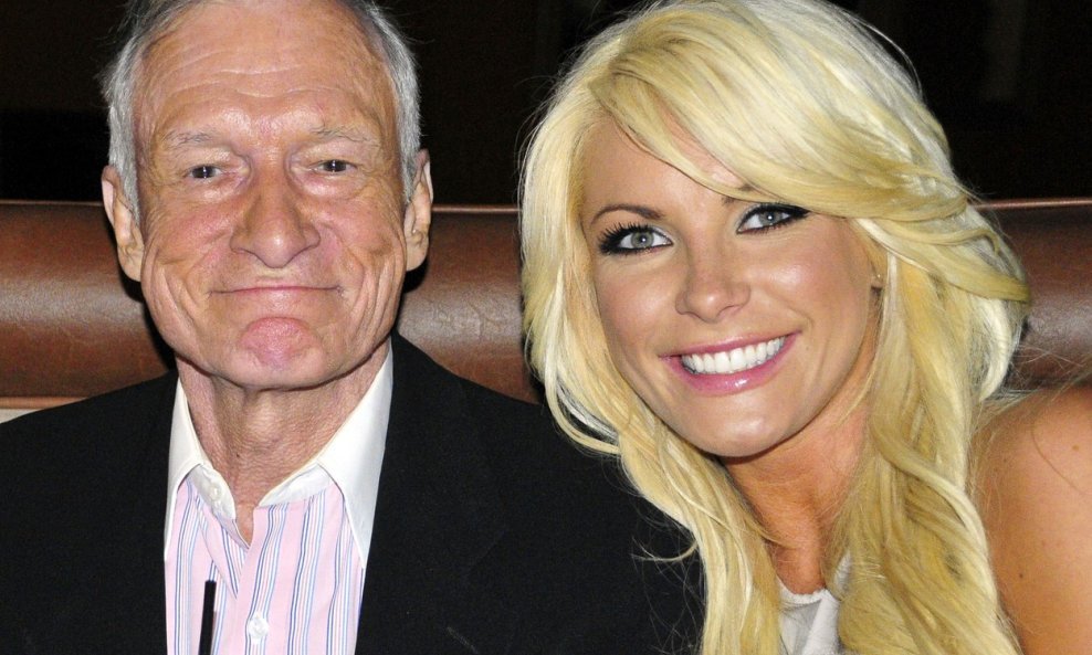 Crystal Hefner i Hugh Hefner