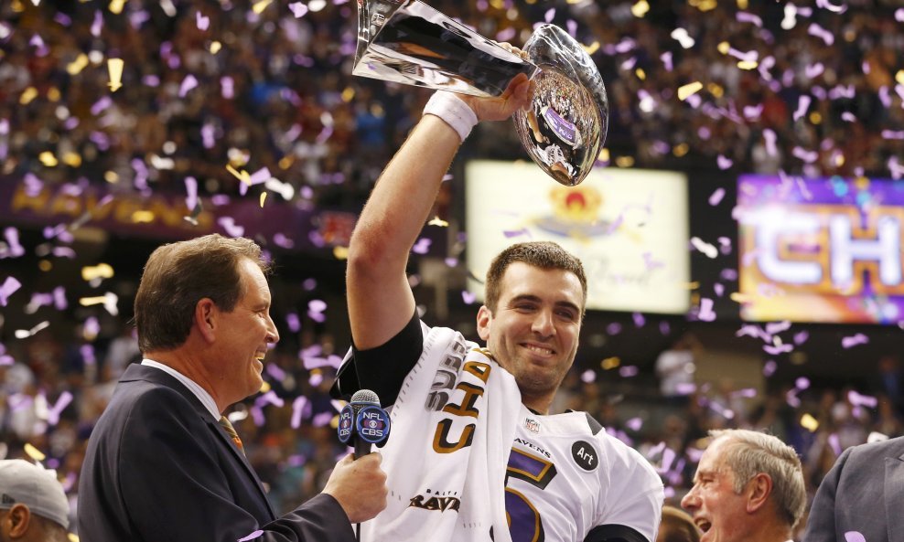 MVP Baltimore Ravensa Joe Flacco