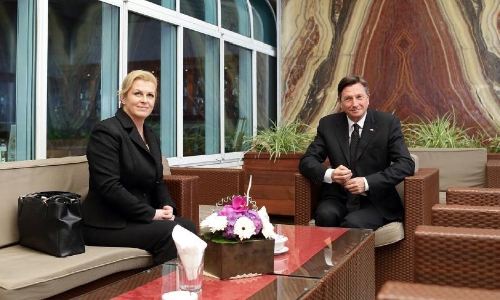 Kolinda Grabar Kitarović,Borut Pahor (2)