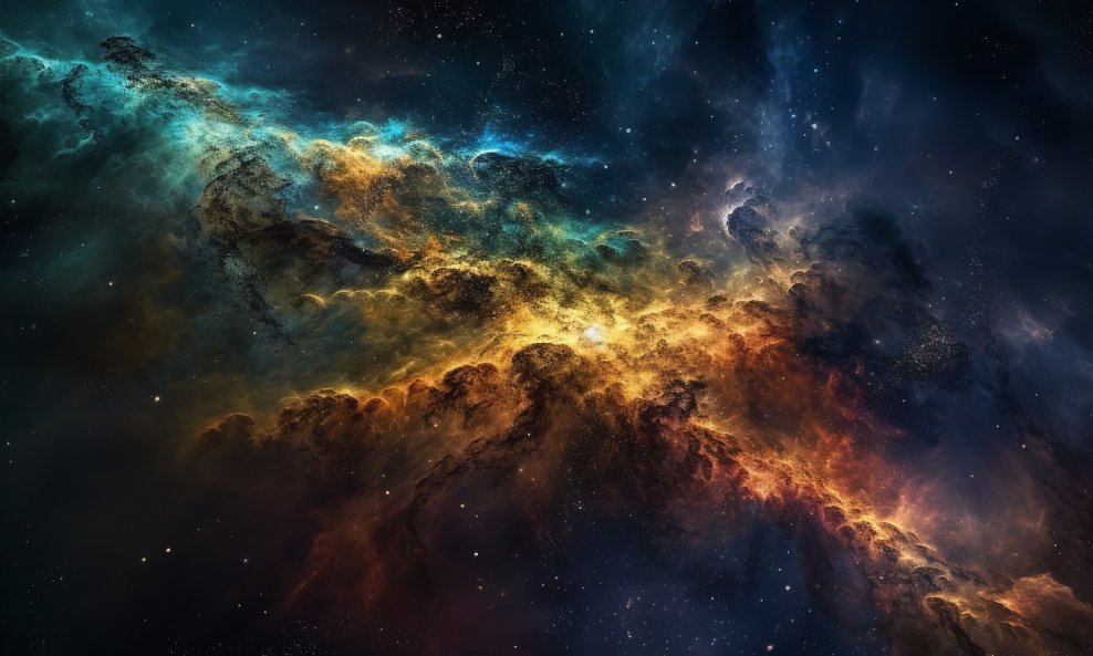 Kozmička maglica okružuje klastere galaksija