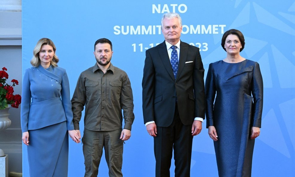 Volodimir Zelenski na samitu NATO-a