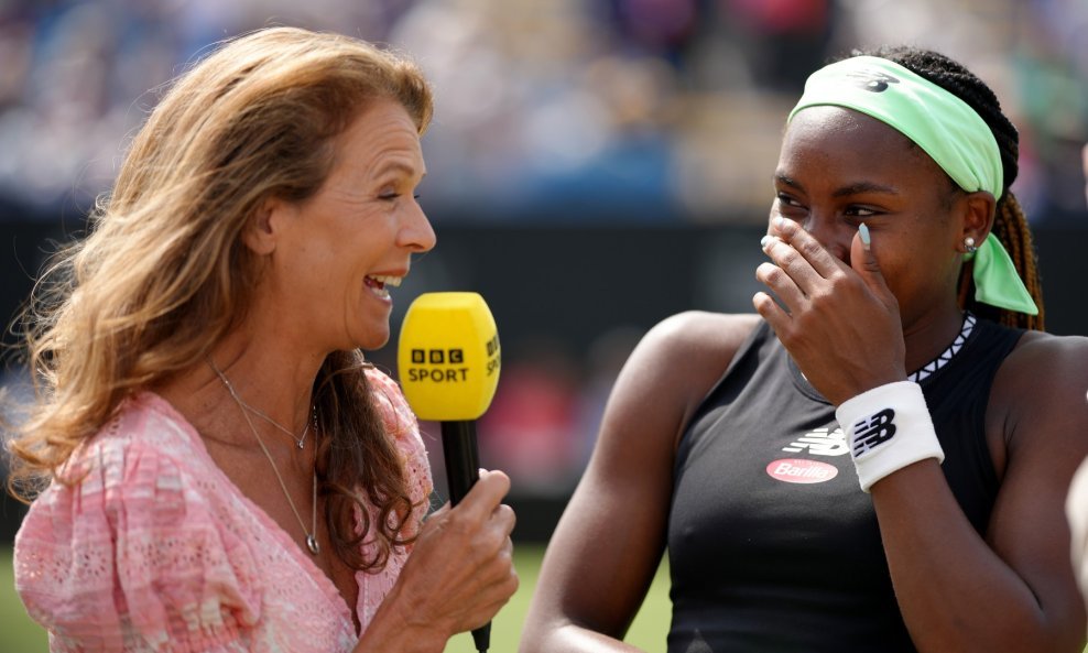 Annabel Croft i Coco Gauff