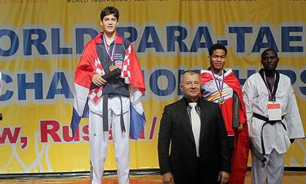 Luka Baković paraolimpijski taekwondo