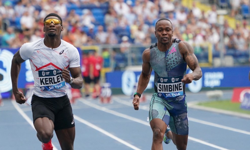 Fred Kerley i Akani Simbine